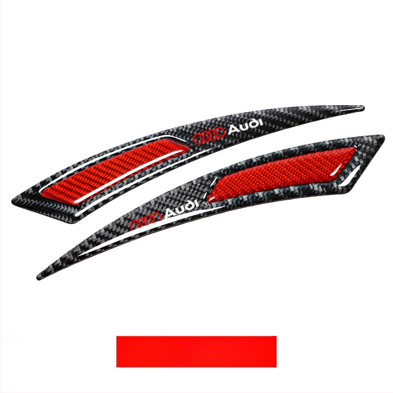 Uue auto ratta kulmude kokkupõrkevastane riba modifitseeritud universaalne päris süsinikkiust kokkupõrkevastane kriimustuskindel liim kokkupõrkevastane kleebis dekoratiivriba