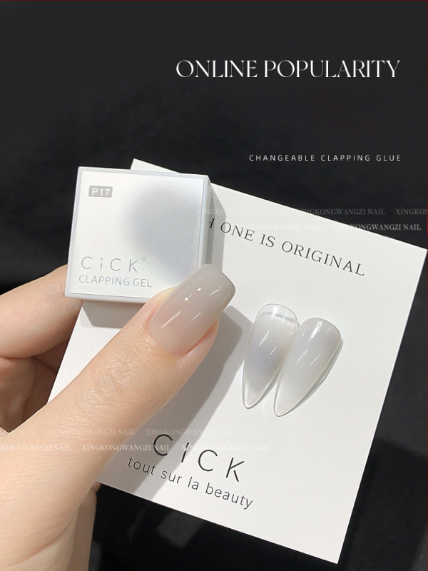 Maniküür Ümmargune ots Terav gradientkäsn Pea Poke Pen Pat Liim Määrdunud Põsepuna Värvitud DIY Küünesalongi Tööriist