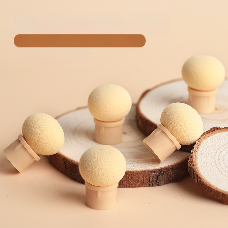 Maniküür Ümmargune ots Terav gradientkäsn Pea Poke Pen Pat Liim Määrdunud Põsepuna Värvitud DIY Küünesalongi Tööriist