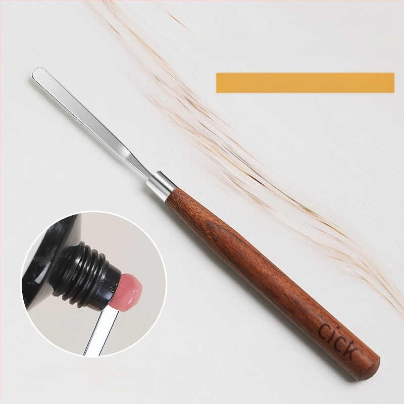 Maniküür Ümmargune ots Terav gradientkäsn Pea Poke Pen Pat Liim Määrdunud Põsepuna Värvitud DIY Küünesalongi Tööriist
