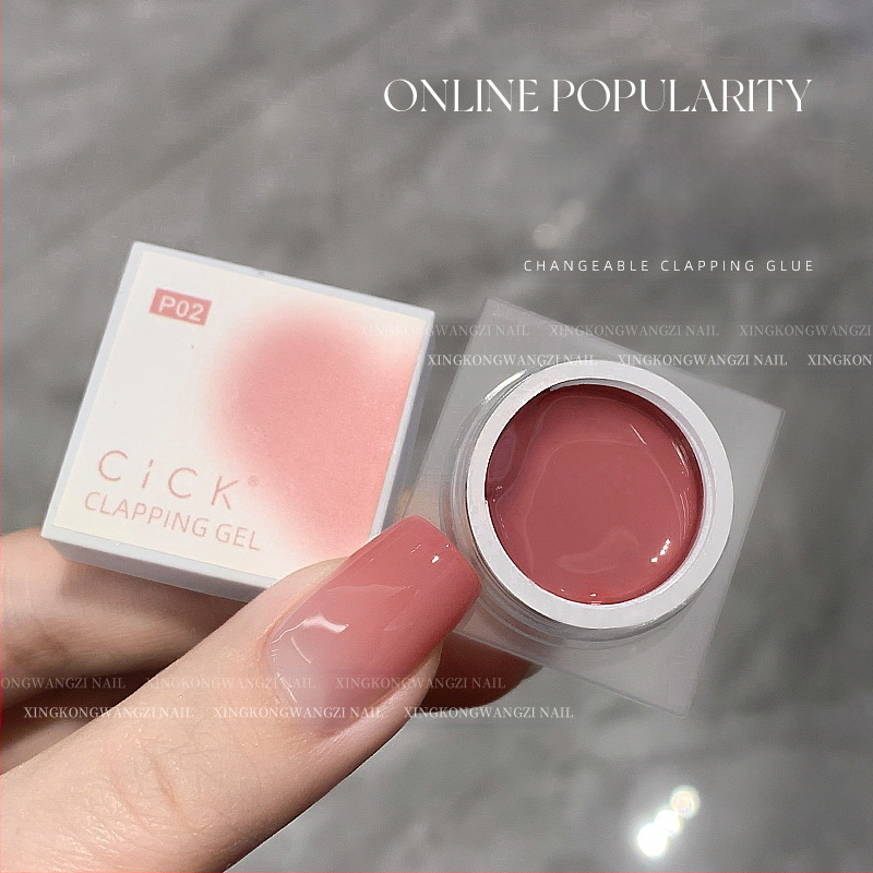 Maniküür Ümmargune ots Terav gradientkäsn Pea Poke Pen Pat Liim Määrdunud Põsepuna Värvitud DIY Küünesalongi Tööriist