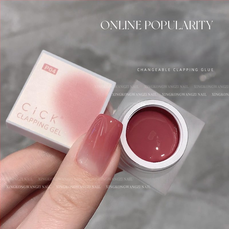 Maniküür Ümmargune ots Terav gradientkäsn Pea Poke Pen Pat Liim Määrdunud Põsepuna Värvitud DIY Küünesalongi Tööriist