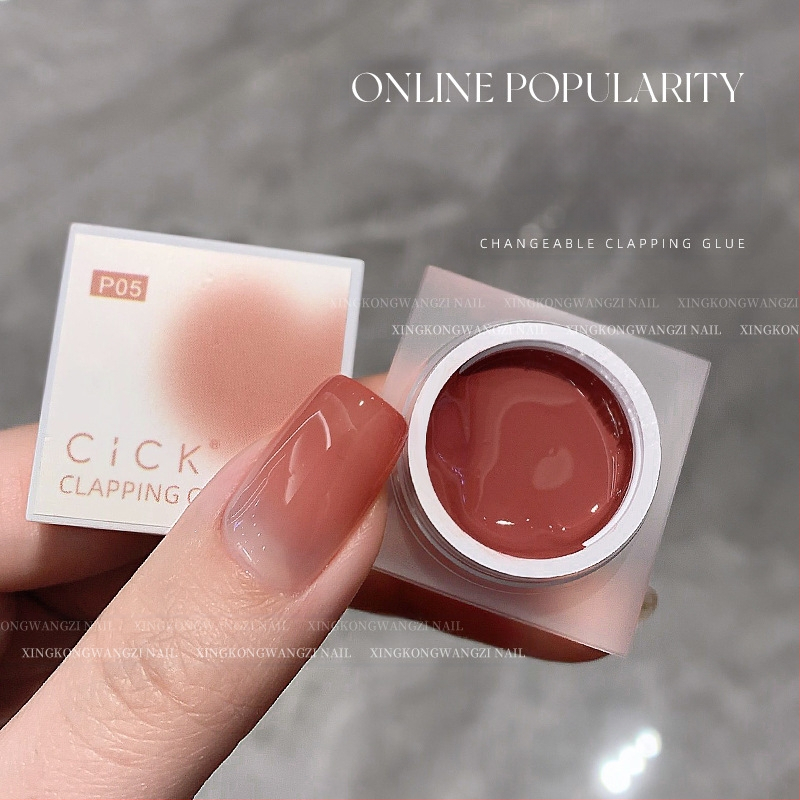 Maniküür Ümmargune ots Terav gradientkäsn Pea Poke Pen Pat Liim Määrdunud Põsepuna Värvitud DIY Küünesalongi Tööriist