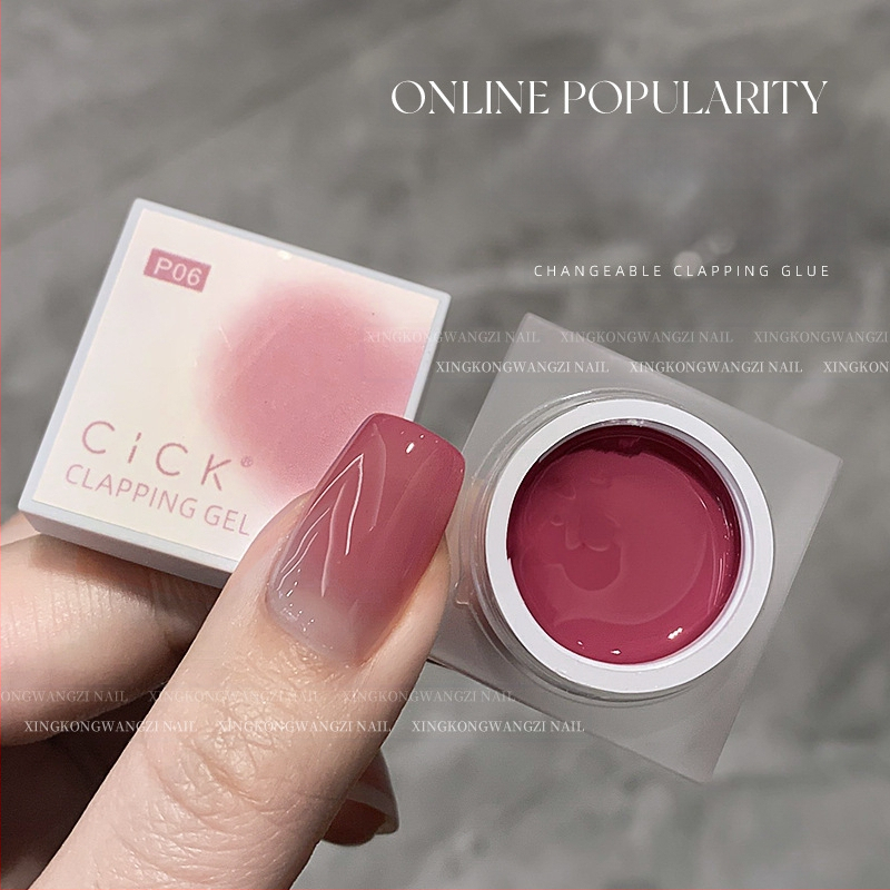 Maniküür Ümmargune ots Terav gradientkäsn Pea Poke Pen Pat Liim Määrdunud Põsepuna Värvitud DIY Küünesalongi Tööriist