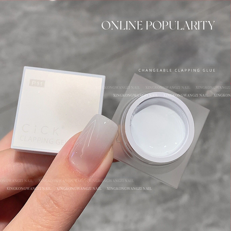 Maniküür Ümmargune ots Terav gradientkäsn Pea Poke Pen Pat Liim Määrdunud Põsepuna Värvitud DIY Küünesalongi Tööriist