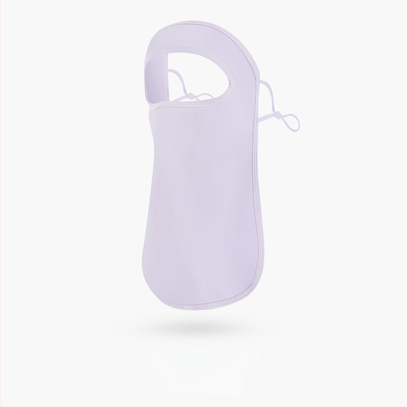 Γυναικεία Μάσκα Αντηλιακής Προστασίας για Γωνία Ματιών, Αναπνέουσα, Καλοκαιρινή, Αντι-υπεριώδης, Ντεγκραντέ, Πάγος, Μεταξωτή Στερεοφωνική Μάσκα Σκίασης UPF50