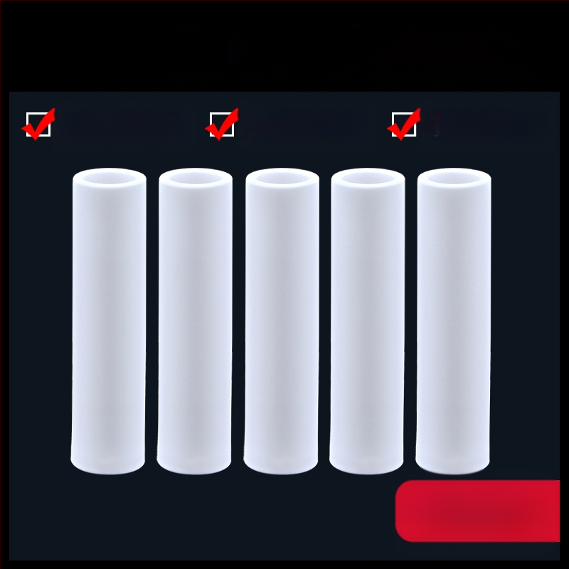 1K kaitseotsik Euroopa gaasiga varjestatud keevituspüstoli lisatarvikud õhuvaba kaitsehülssotsik 200A keraamiline kahe varjestusega keevitusmasina portselanotsik