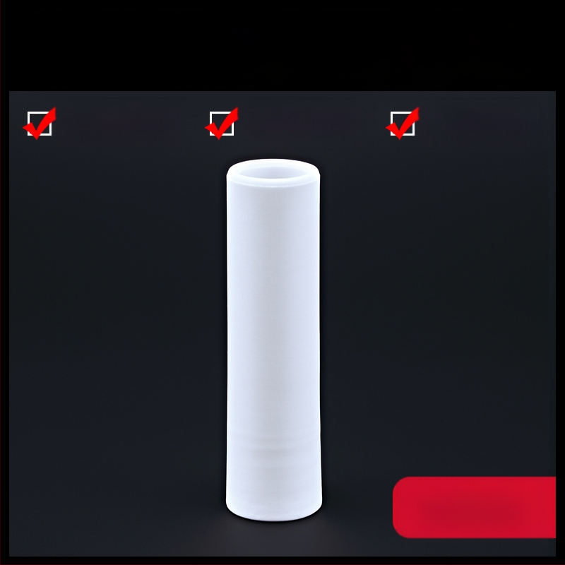 1K kaitseotsik Euroopa gaasiga varjestatud keevituspüstoli lisatarvikud õhuvaba kaitsehülssotsik 200A keraamiline kahe varjestusega keevitusmasina portselanotsik