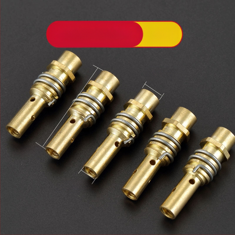 1K kaitseotsik Euroopa gaasiga varjestatud keevituspüstoli lisatarvikud õhuvaba kaitsehülssotsik 200A keraamiline kahe varjestusega keevitusmasina portselanotsik