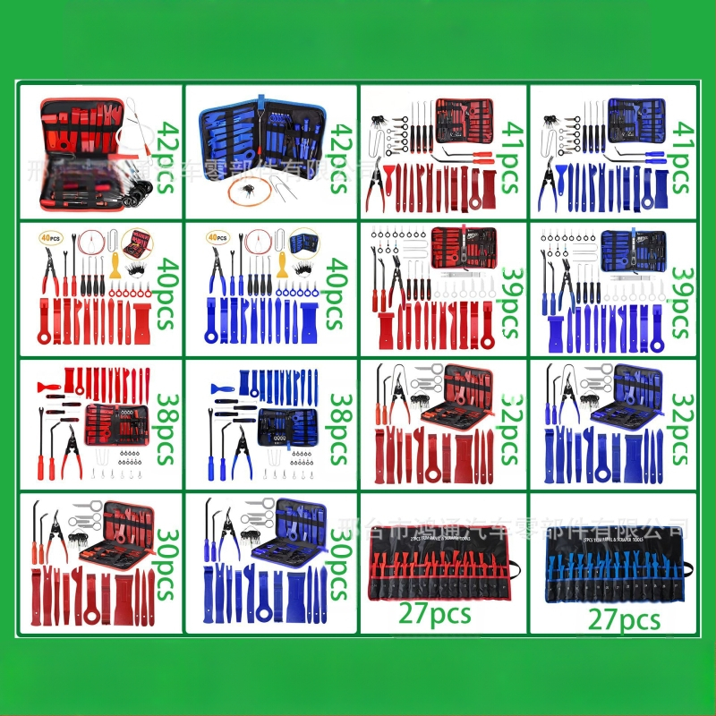 Autotööstuse plastdetailide eemaldamise tööriistakomplekt sobib helisüsteemi kaitseraudade, armatuurlaua, salongi pandlate jms jaoks. Tootja on spetsialiseerunud...