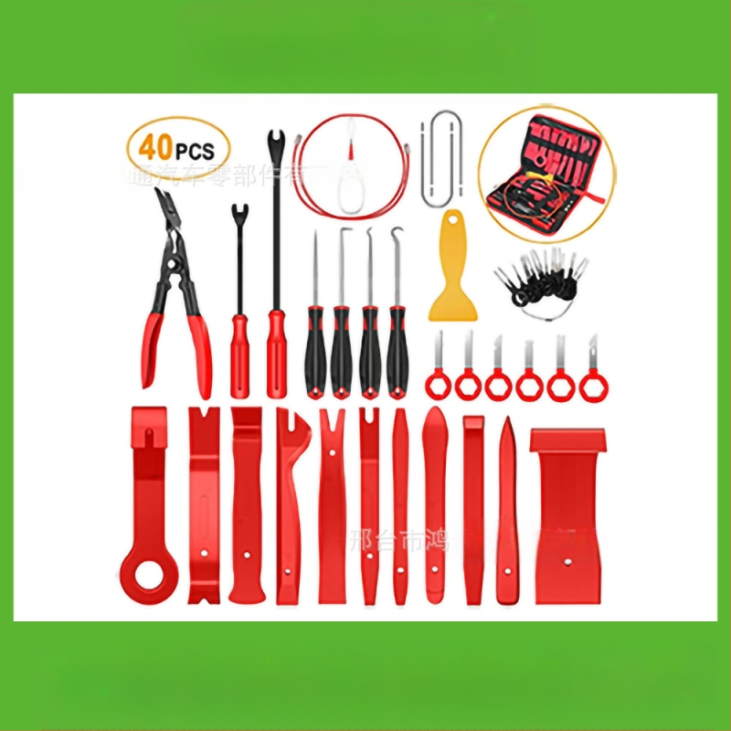 Autotööstuse plastdetailide eemaldamise tööriistakomplekt sobib helisüsteemi kaitseraudade, armatuurlaua, salongi pandlate jms jaoks. Tootja on spetsialiseerunud...