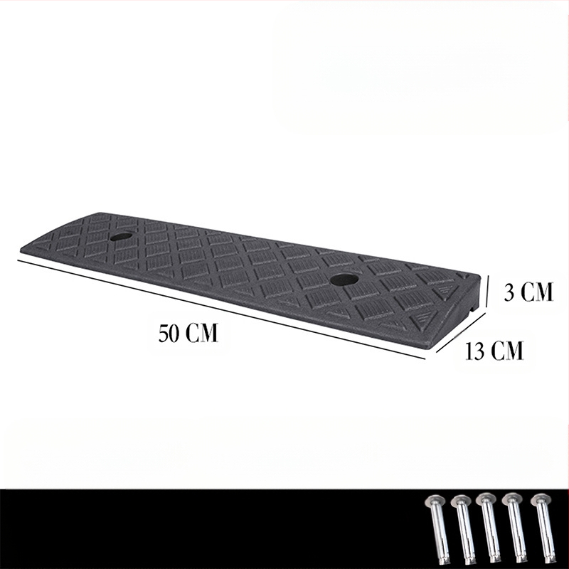 Μαξιλάρι για να ανεβείτε στο αυτοκίνητο, τον δρόμο και την άκρη του δρόμου, πλαστικό μαξιλάρι κατωφλιού οικιακής χρήσης, μαξιλάρι τριγωνικής κλίσης σκαλοπατιού, μαξιλάρι σκαλοπατιού με κλίση δοντιού