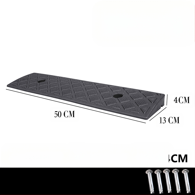 Μαξιλάρι για να ανεβείτε στο αυτοκίνητο, τον δρόμο και την άκρη του δρόμου, πλαστικό μαξιλάρι κατωφλιού οικιακής χρήσης, μαξιλάρι τριγωνικής κλίσης σκαλοπατιού, μαξιλάρι σκαλοπατιού με κλίση δοντιού