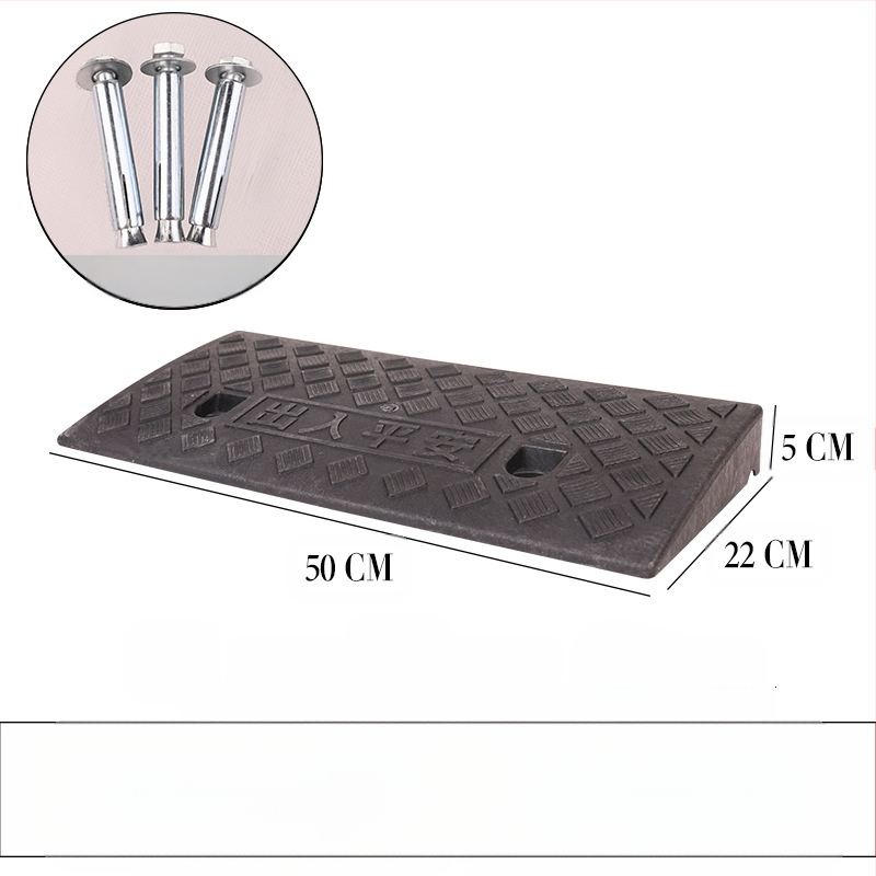 Μαξιλάρι για να ανεβείτε στο αυτοκίνητο, τον δρόμο και την άκρη του δρόμου, πλαστικό μαξιλάρι κατωφλιού οικιακής χρήσης, μαξιλάρι τριγωνικής κλίσης σκαλοπατιού, μαξιλάρι σκαλοπατιού με κλίση δοντιού