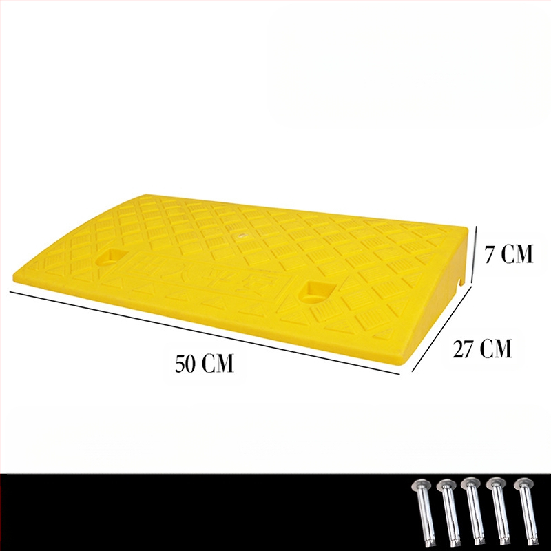 Μαξιλάρι για να ανεβείτε στο αυτοκίνητο, τον δρόμο και την άκρη του δρόμου, πλαστικό μαξιλάρι κατωφλιού οικιακής χρήσης, μαξιλάρι τριγωνικής κλίσης σκαλοπατιού, μαξιλάρι σκαλοπατιού με κλίση δοντιού