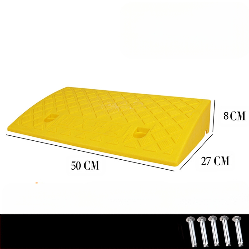Μαξιλάρι για να ανεβείτε στο αυτοκίνητο, τον δρόμο και την άκρη του δρόμου, πλαστικό μαξιλάρι κατωφλιού οικιακής χρήσης, μαξιλάρι τριγωνικής κλίσης σκαλοπατιού, μαξιλάρι σκαλοπατιού με κλίση δοντιού