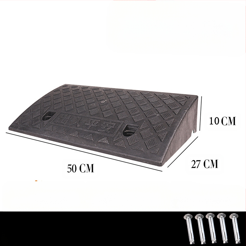 Μαξιλάρι για να ανεβείτε στο αυτοκίνητο, τον δρόμο και την άκρη του δρόμου, πλαστικό μαξιλάρι κατωφλιού οικιακής χρήσης, μαξιλάρι τριγωνικής κλίσης σκαλοπατιού, μαξιλάρι σκαλοπατιού με κλίση δοντιού