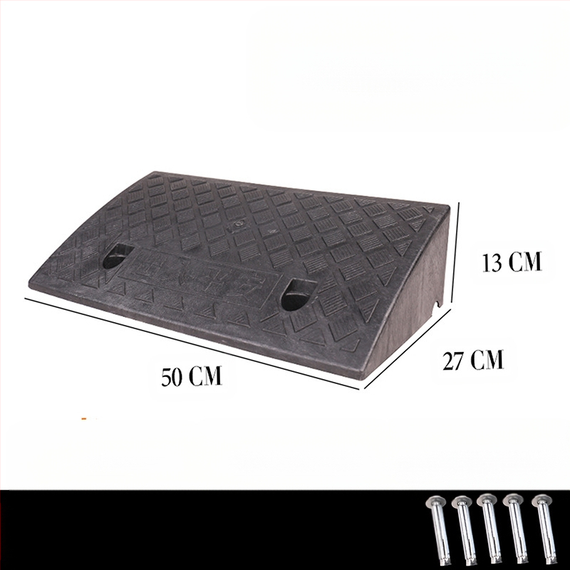 Μαξιλάρι για να ανεβείτε στο αυτοκίνητο, τον δρόμο και την άκρη του δρόμου, πλαστικό μαξιλάρι κατωφλιού οικιακής χρήσης, μαξιλάρι τριγωνικής κλίσης σκαλοπατιού, μαξιλάρι σκαλοπατιού με κλίση δοντιού