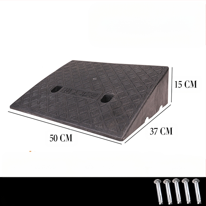 Μαξιλάρι για να ανεβείτε στο αυτοκίνητο, τον δρόμο και την άκρη του δρόμου, πλαστικό μαξιλάρι κατωφλιού οικιακής χρήσης, μαξιλάρι τριγωνικής κλίσης σκαλοπατιού, μαξιλάρι σκαλοπατιού με κλίση δοντιού