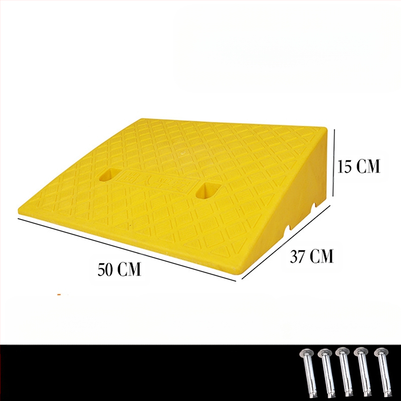 Μαξιλάρι για να ανεβείτε στο αυτοκίνητο, τον δρόμο και την άκρη του δρόμου, πλαστικό μαξιλάρι κατωφλιού οικιακής χρήσης, μαξιλάρι τριγωνικής κλίσης σκαλοπατιού, μαξιλάρι σκαλοπατιού με κλίση δοντιού