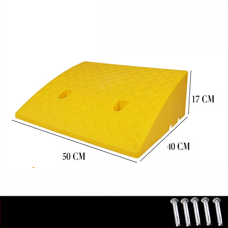 Μαξιλάρι για να ανεβείτε στο αυτοκίνητο, τον δρόμο και την άκρη του δρόμου, πλαστικό μαξιλάρι κατωφλιού οικιακής χρήσης, μαξιλάρι τριγωνικής κλίσης σκαλοπατιού, μαξιλάρι σκαλοπατιού με κλίση δοντιού