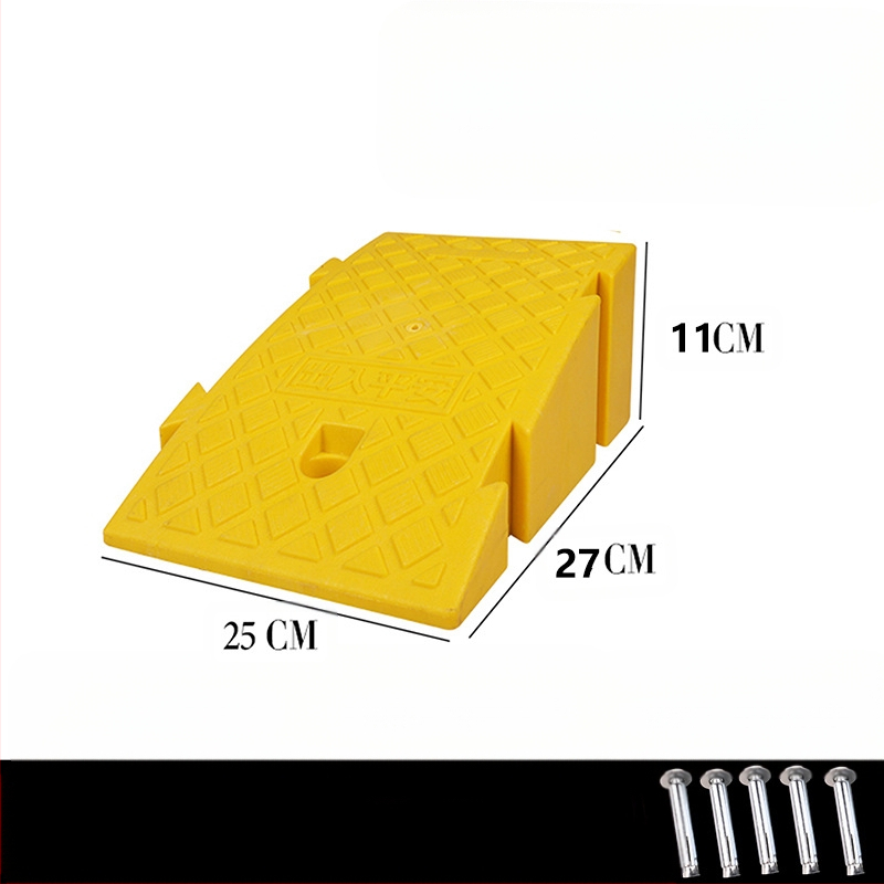 Μαξιλάρι για να ανεβείτε στο αυτοκίνητο, τον δρόμο και την άκρη του δρόμου, πλαστικό μαξιλάρι κατωφλιού οικιακής χρήσης, μαξιλάρι τριγωνικής κλίσης σκαλοπατιού, μαξιλάρι σκαλοπατιού με κλίση δοντιού