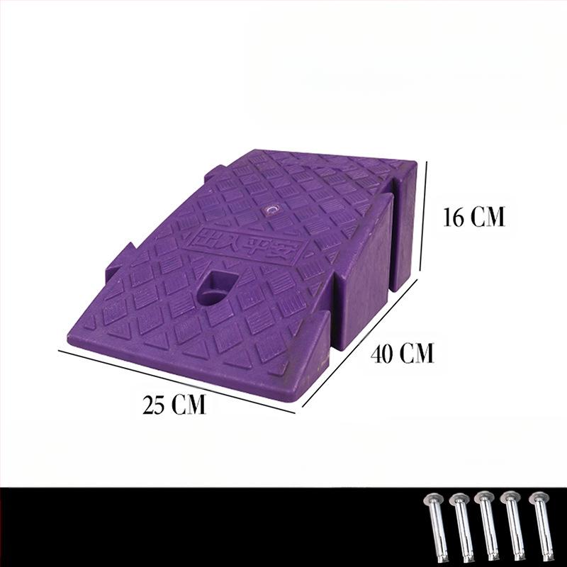 Μαξιλάρι για να ανεβείτε στο αυτοκίνητο, τον δρόμο και την άκρη του δρόμου, πλαστικό μαξιλάρι κατωφλιού οικιακής χρήσης, μαξιλάρι τριγωνικής κλίσης σκαλοπατιού, μαξιλάρι σκαλοπατιού με κλίση δοντιού