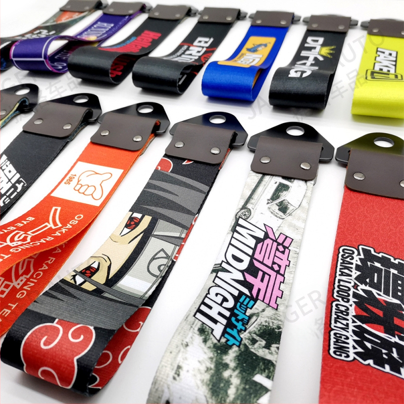 Digitaaltrüki kaitseraua esiosa kaitseraua kaunistus JDM modifitseeritud kultuurihaagise rihma veojõu köie lint Guangzhou laos hulgimüügis