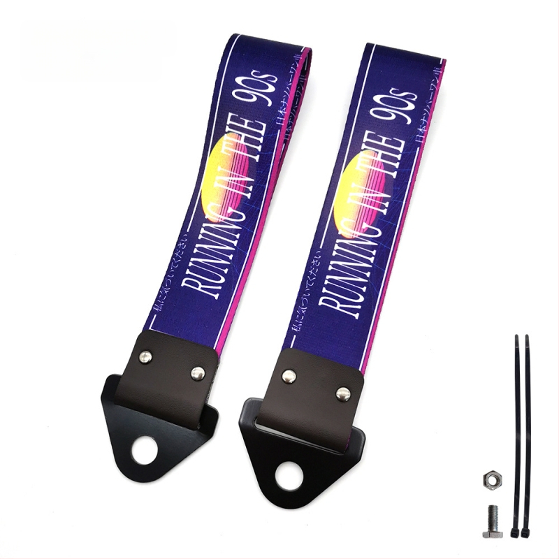 Digitaaltrüki kaitseraua esiosa kaitseraua kaunistus JDM modifitseeritud kultuurihaagise rihma veojõu köie lint Guangzhou laos hulgimüügis