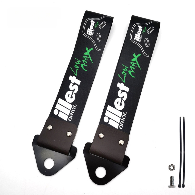 Digitaaltrüki kaitseraua esiosa kaitseraua kaunistus JDM modifitseeritud kultuurihaagise rihma veojõu köie lint Guangzhou laos hulgimüügis