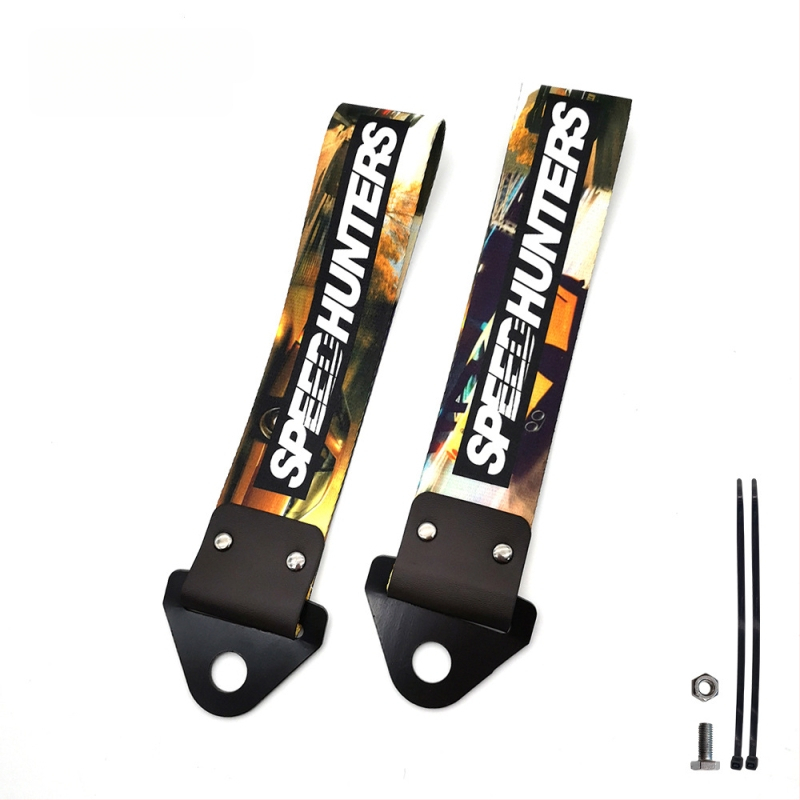 Digitaaltrüki kaitseraua esiosa kaitseraua kaunistus JDM modifitseeritud kultuurihaagise rihma veojõu köie lint Guangzhou laos hulgimüügis