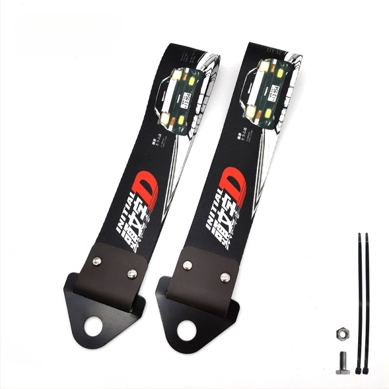 Digitaaltrüki kaitseraua esiosa kaitseraua kaunistus JDM modifitseeritud kultuurihaagise rihma veojõu köie lint Guangzhou laos hulgimüügis