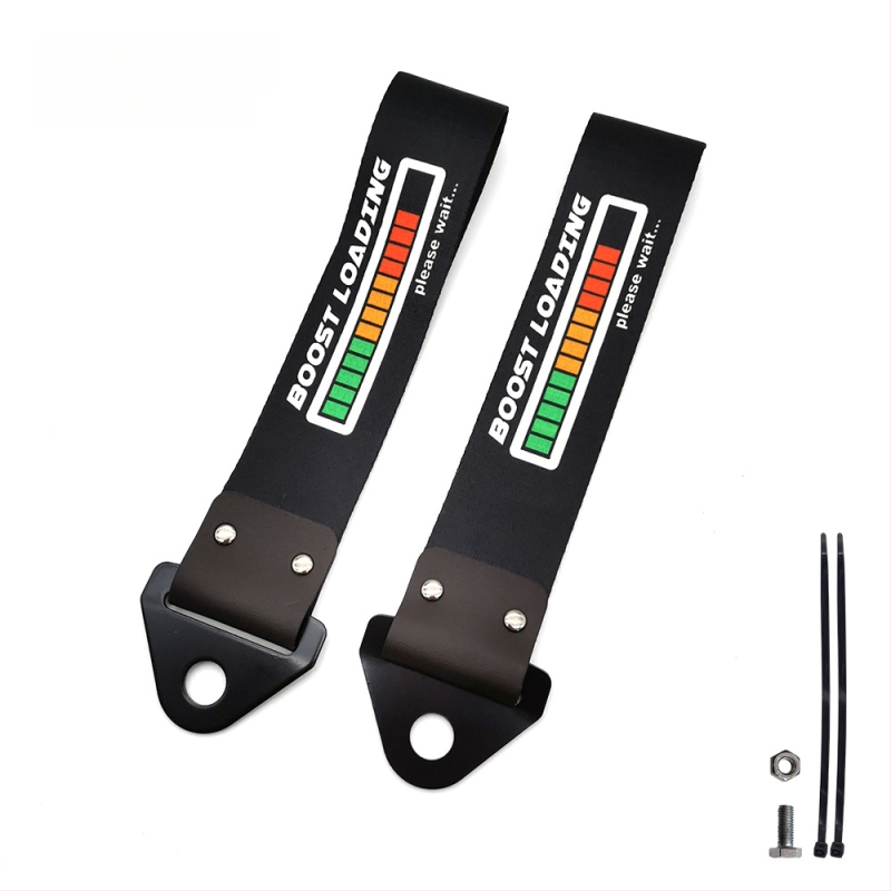 Digitaaltrüki kaitseraua esiosa kaitseraua kaunistus JDM modifitseeritud kultuurihaagise rihma veojõu köie lint Guangzhou laos hulgimüügis