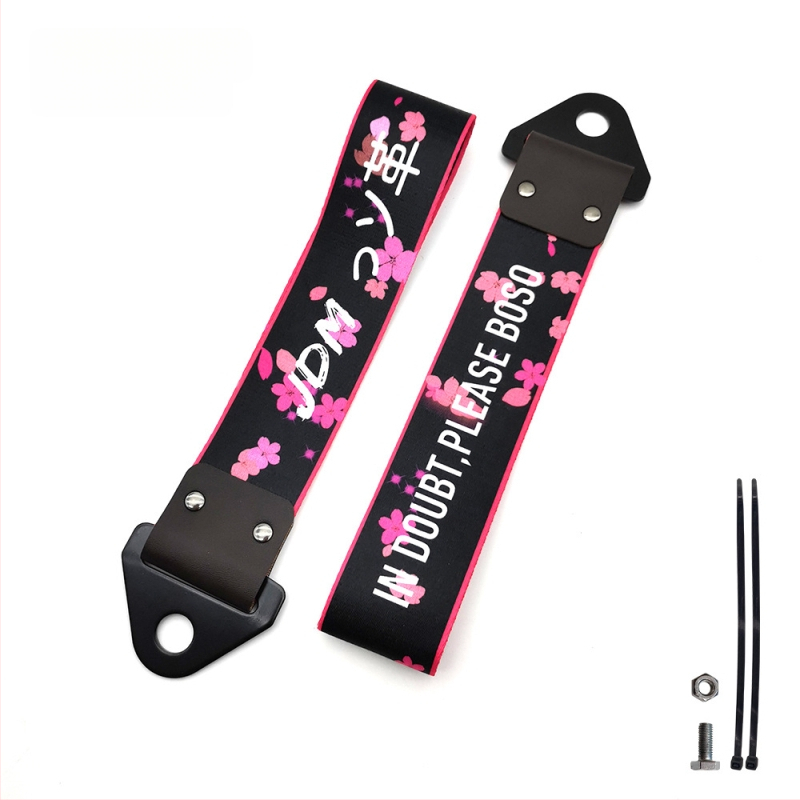 Digitaaltrüki kaitseraua esiosa kaitseraua kaunistus JDM modifitseeritud kultuurihaagise rihma veojõu köie lint Guangzhou laos hulgimüügis