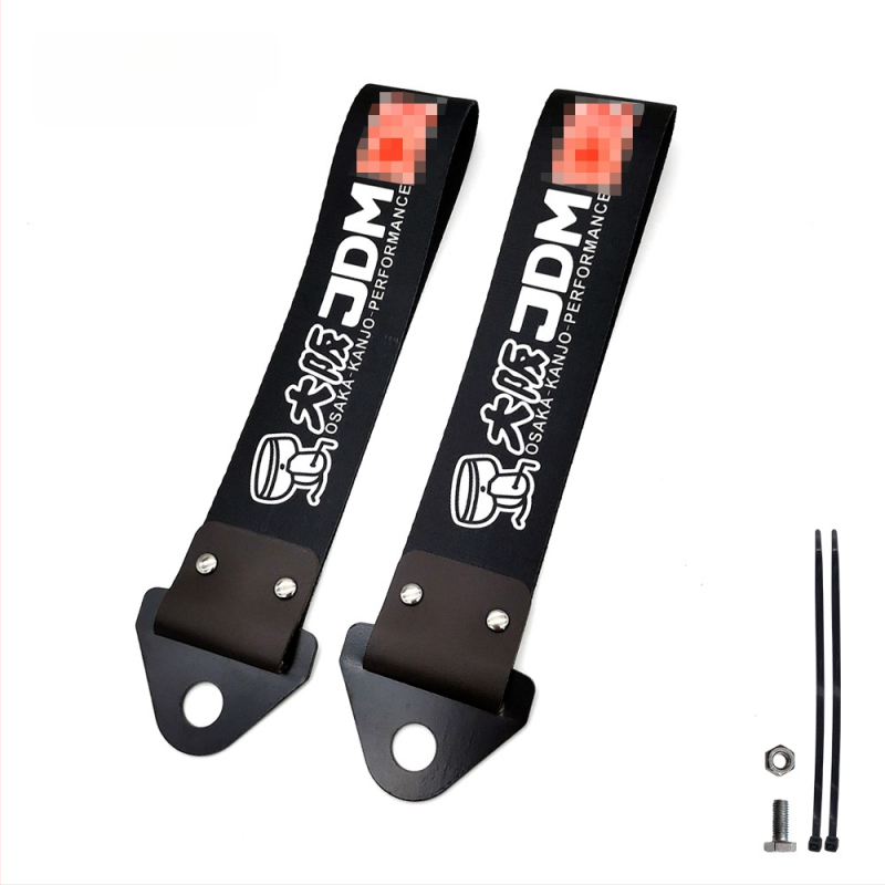 Digitaaltrüki kaitseraua esiosa kaitseraua kaunistus JDM modifitseeritud kultuurihaagise rihma veojõu köie lint Guangzhou laos hulgimüügis