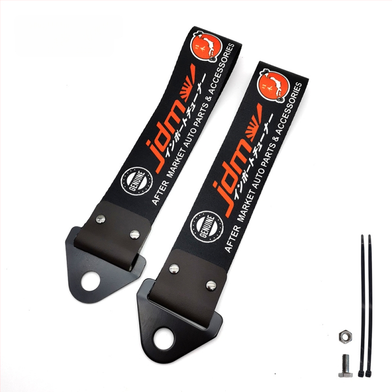Digitaaltrüki kaitseraua esiosa kaitseraua kaunistus JDM modifitseeritud kultuurihaagise rihma veojõu köie lint Guangzhou laos hulgimüügis