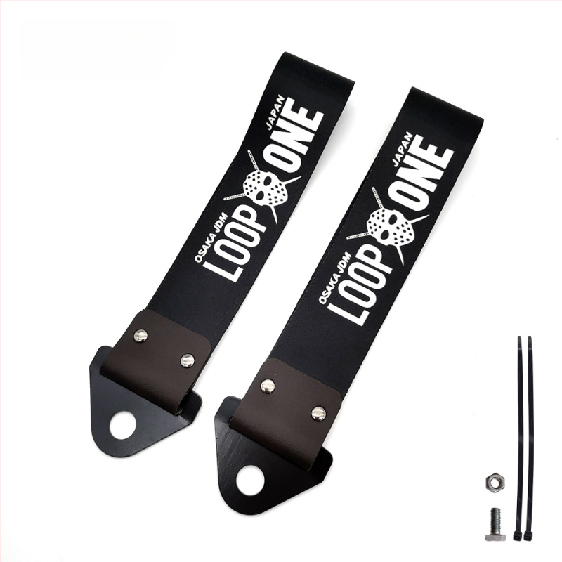 Digitaaltrüki kaitseraua esiosa kaitseraua kaunistus JDM modifitseeritud kultuurihaagise rihma veojõu köie lint Guangzhou laos hulgimüügis