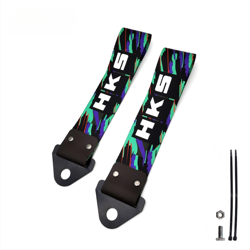 Digitaaltrüki kaitseraua esiosa kaitseraua kaunistus JDM modifitseeritud kultuurihaagise rihma veojõu köie lint Guangzhou laos hulgimüügis