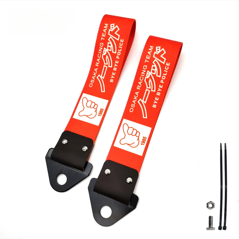 Digitaaltrüki kaitseraua esiosa kaitseraua kaunistus JDM modifitseeritud kultuurihaagise rihma veojõu köie lint Guangzhou laos hulgimüügis