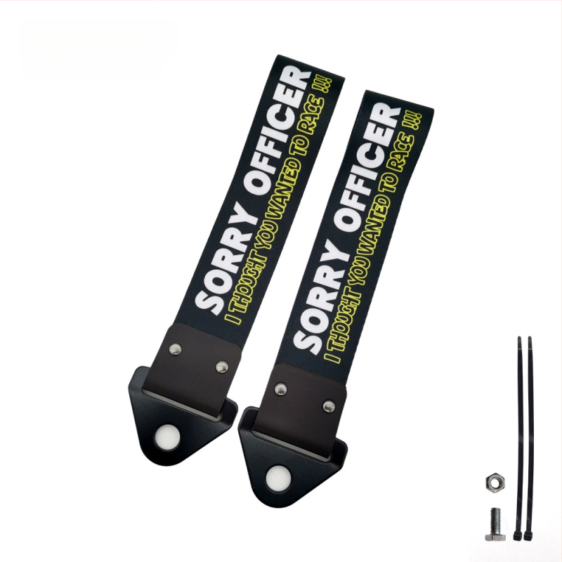 Digitaaltrüki kaitseraua esiosa kaitseraua kaunistus JDM modifitseeritud kultuurihaagise rihma veojõu köie lint Guangzhou laos hulgimüügis