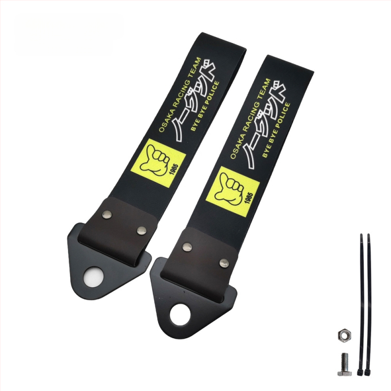 Digitaaltrüki kaitseraua esiosa kaitseraua kaunistus JDM modifitseeritud kultuurihaagise rihma veojõu köie lint Guangzhou laos hulgimüügis