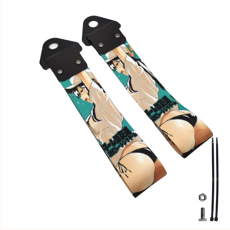 Digitaaltrüki kaitseraua esiosa kaitseraua kaunistus JDM modifitseeritud kultuurihaagise rihma veojõu köie lint Guangzhou laos hulgimüügis