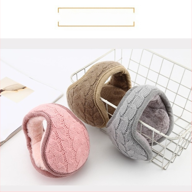 Ζεστές ωτοασπίδες για χειμερινά αυτιά Ζεστές πλεκτές οκταψήφιες πτυσσόμενες οπίσθιες θήκες αυτιών Ζεστές ωτοασπίδες για φθινοπωρινές και χειμερινές χρήσεις