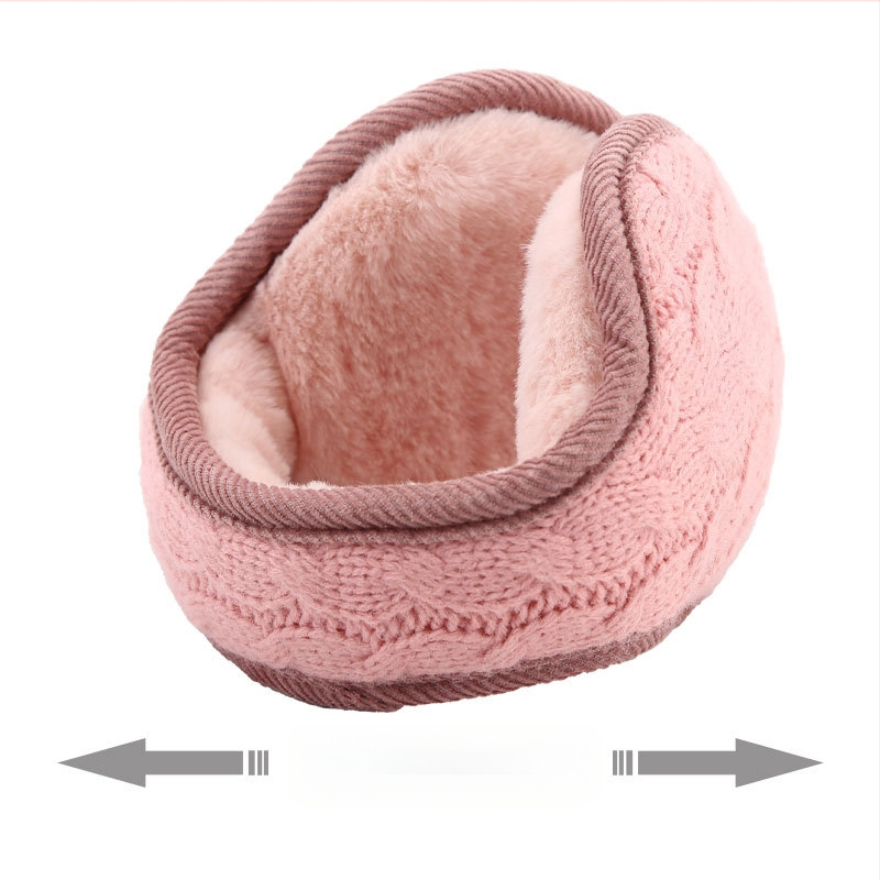 Ζεστές ωτοασπίδες για χειμερινά αυτιά Ζεστές πλεκτές οκταψήφιες πτυσσόμενες οπίσθιες θήκες αυτιών Ζεστές ωτοασπίδες για φθινοπωρινές και χειμερινές χρήσεις