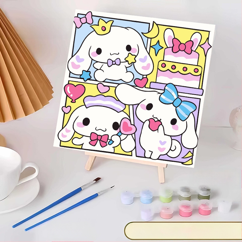 20*20 Παιδική Ψηφιακή Ελαιογραφία Παρτίδα Κινούμενα Σχέδια Χρωματισμός Ελαιογραφία Κινούμενα Σχέδια Χειροποίητη Γεμιστή Ελαιογραφία Diy Χρωματισμός Ζωγραφική