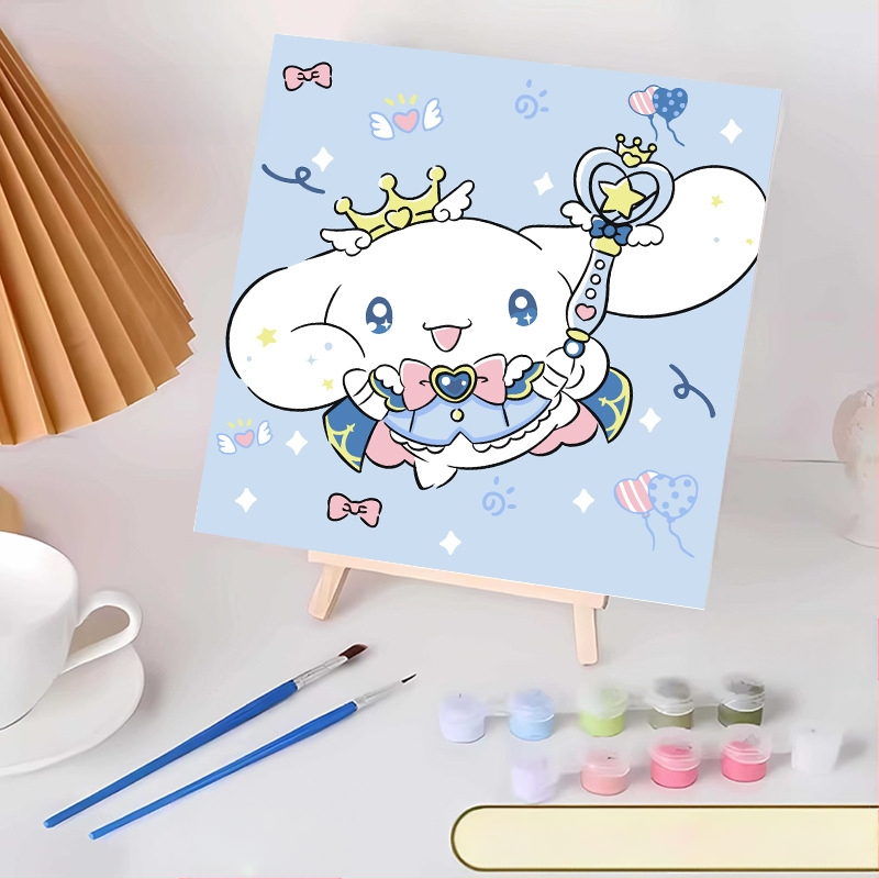 20*20 Παιδική Ψηφιακή Ελαιογραφία Παρτίδα Κινούμενα Σχέδια Χρωματισμός Ελαιογραφία Κινούμενα Σχέδια Χειροποίητη Γεμιστή Ελαιογραφία Diy Χρωματισμός Ζωγραφική