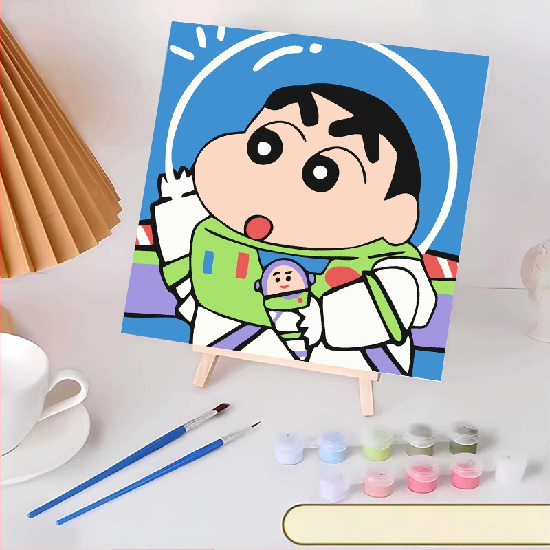 20*20 Παιδική Ψηφιακή Ελαιογραφία Παρτίδα Κινούμενα Σχέδια Χρωματισμός Ελαιογραφία Κινούμενα Σχέδια Χειροποίητη Γεμιστή Ελαιογραφία Diy Χρωματισμός Ζωγραφική