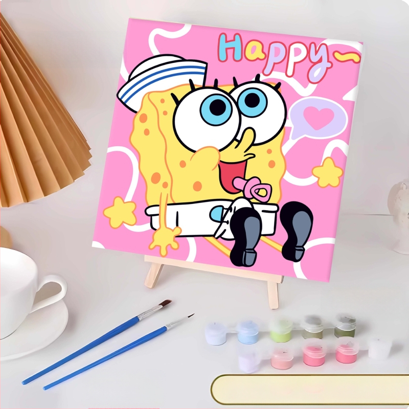 20*20 Παιδική Ψηφιακή Ελαιογραφία Παρτίδα Κινούμενα Σχέδια Χρωματισμός Ελαιογραφία Κινούμενα Σχέδια Χειροποίητη Γεμιστή Ελαιογραφία Diy Χρωματισμός Ζωγραφική