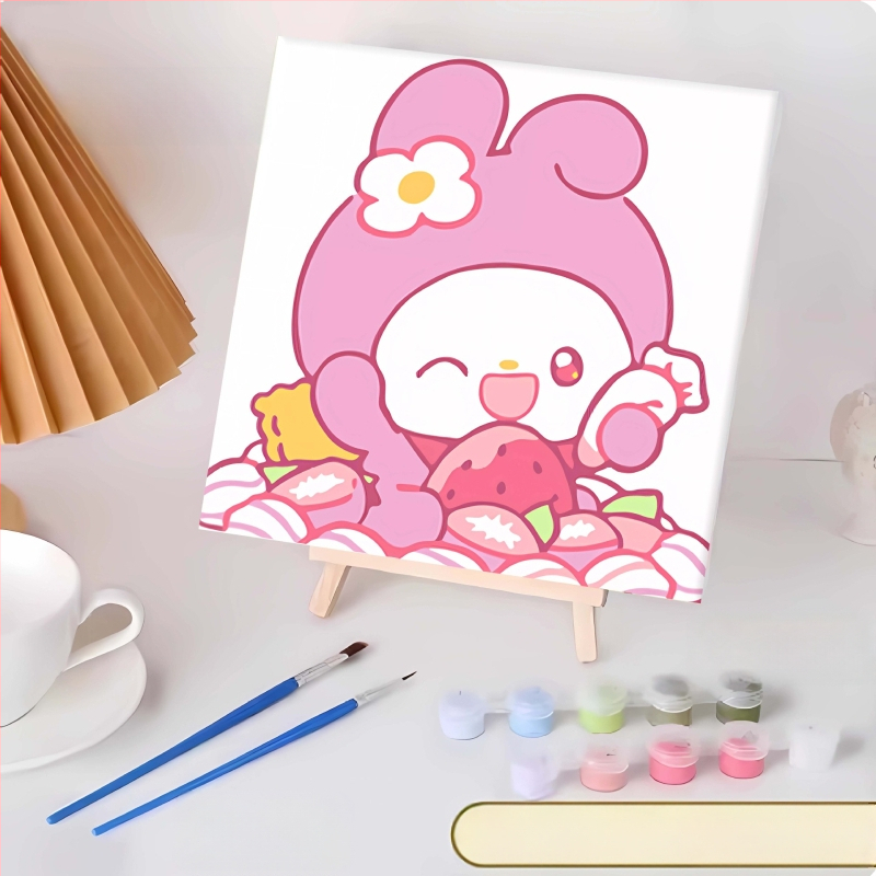 20*20 Παιδική Ψηφιακή Ελαιογραφία Παρτίδα Κινούμενα Σχέδια Χρωματισμός Ελαιογραφία Κινούμενα Σχέδια Χειροποίητη Γεμιστή Ελαιογραφία Diy Χρωματισμός Ζωγραφική