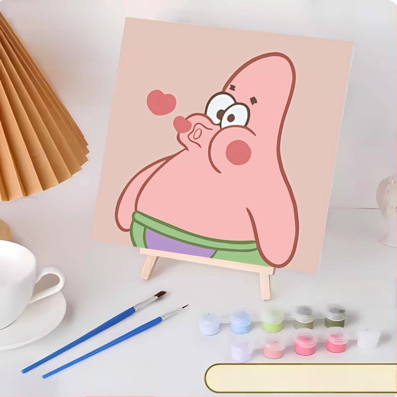 20*20 Παιδική Ψηφιακή Ελαιογραφία Παρτίδα Κινούμενα Σχέδια Χρωματισμός Ελαιογραφία Κινούμενα Σχέδια Χειροποίητη Γεμιστή Ελαιογραφία Diy Χρωματισμός Ζωγραφική